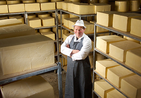 Master Cheese Maker at work
