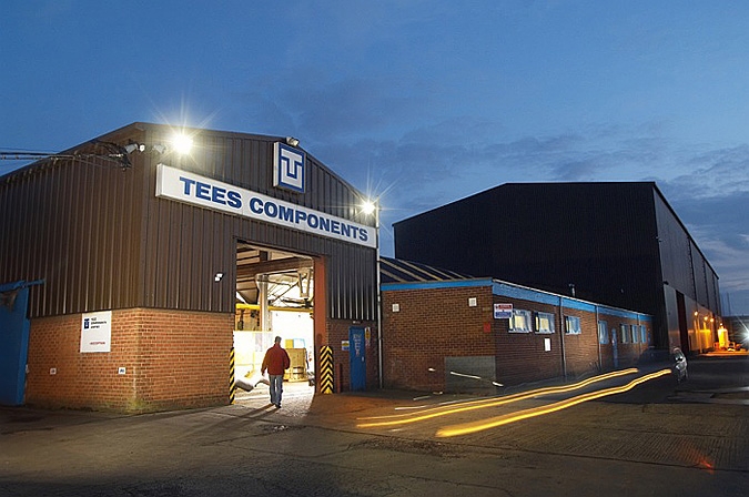 Industrial Photography, Engineering Plant, Night photography, Middlesbrough, England, UK