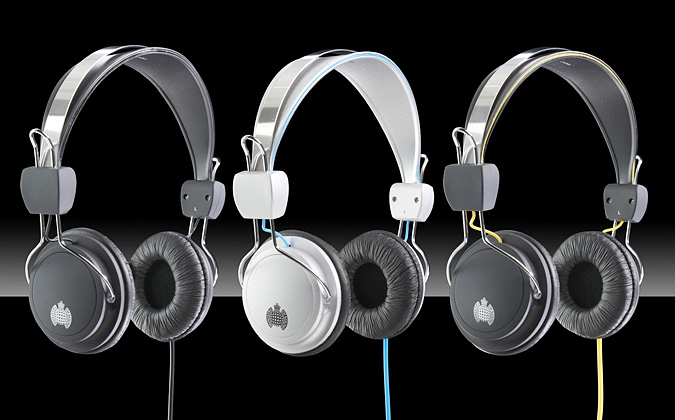 commercial photographer manchester, product photography, headphones, group shot, MOS, Ministry of Sound, UK