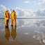 commercial photographer manchester, fishermen portrait, shrimp fishermen, morecambe bay, lancashire, uk