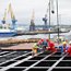 commercial photographer manchester, Oil and Gas, Jacket, Platform construction, UK